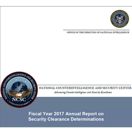 20180827 security clearance determinations