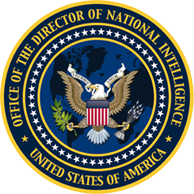 ODNI DNI NCSC National CounterIntelligence & Security Center USIC Intel Com 1.75 