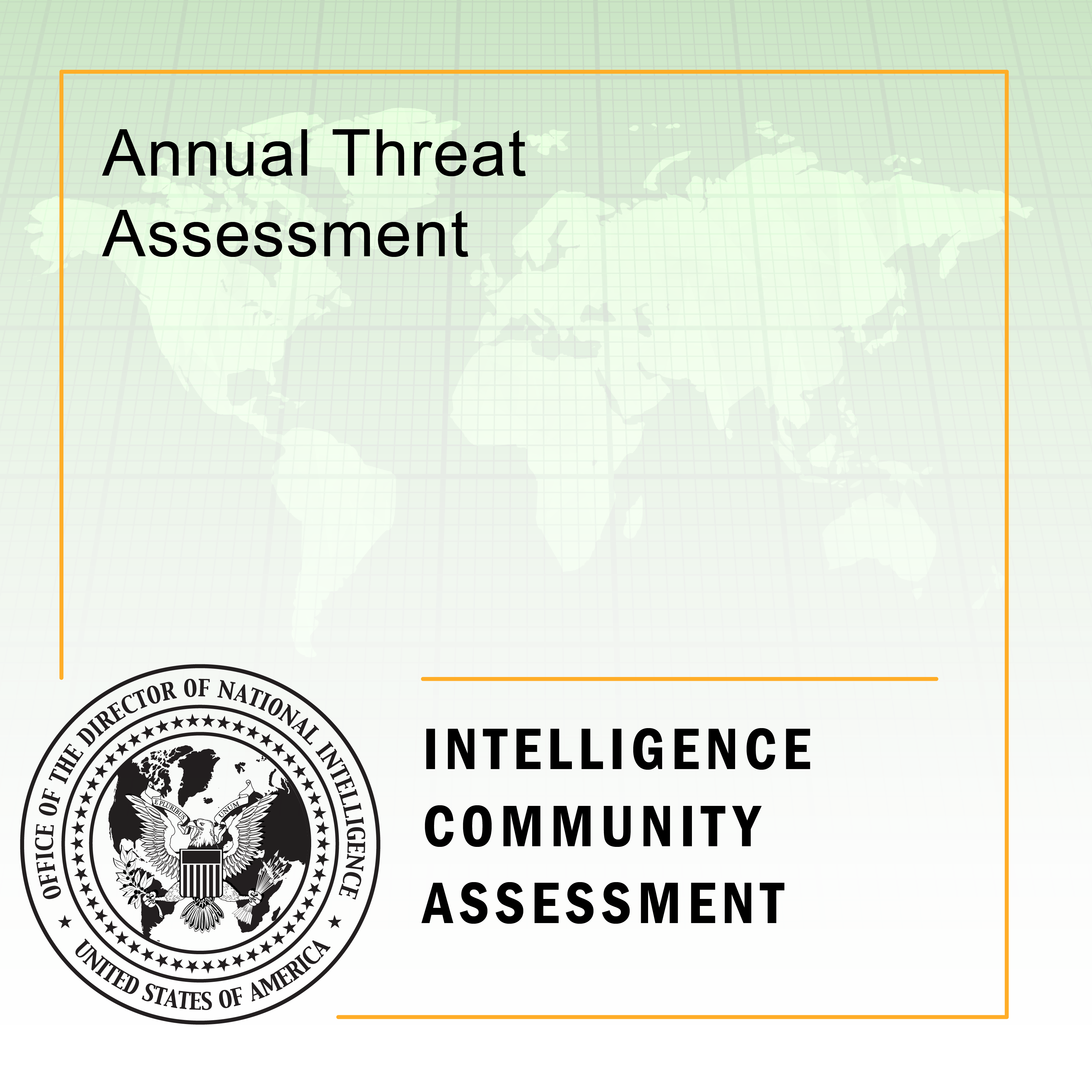 IC Annual Threat Assessment